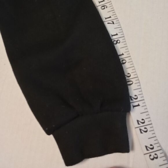 cropped hoodie with drawstring hood - Picture 6 of 6